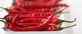 Pickled bitter peppers: benefits and harms