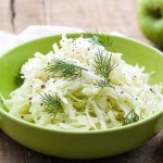 Korean cabbage with dill