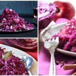 pickled purple cabbage