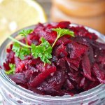 Instant pickled beets