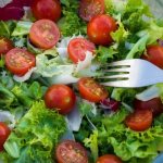 vegetable salad with cherry tomatoes