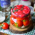 Tomatoes with vodka for the winter